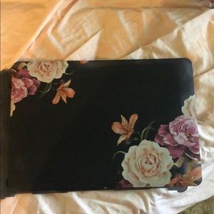 Floral laptop case
